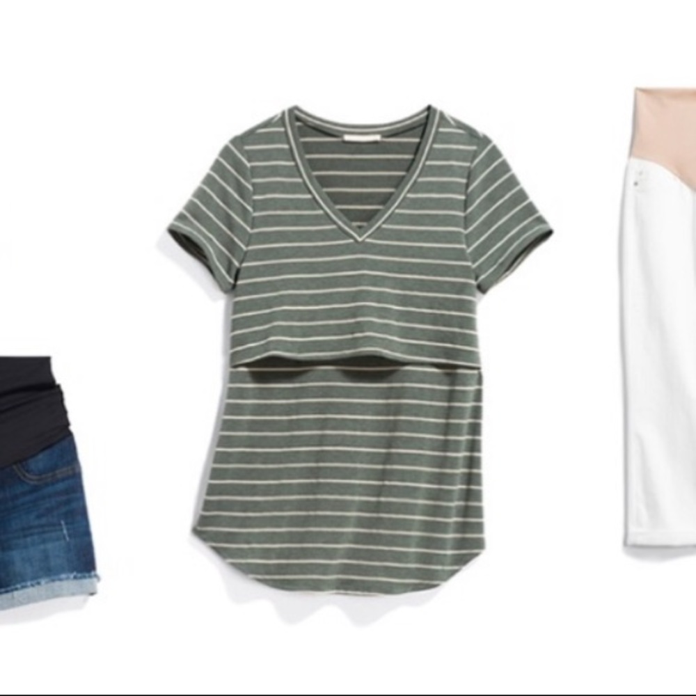 Stitch Fix Le Lis Lera Maternity Nursing Knit Top